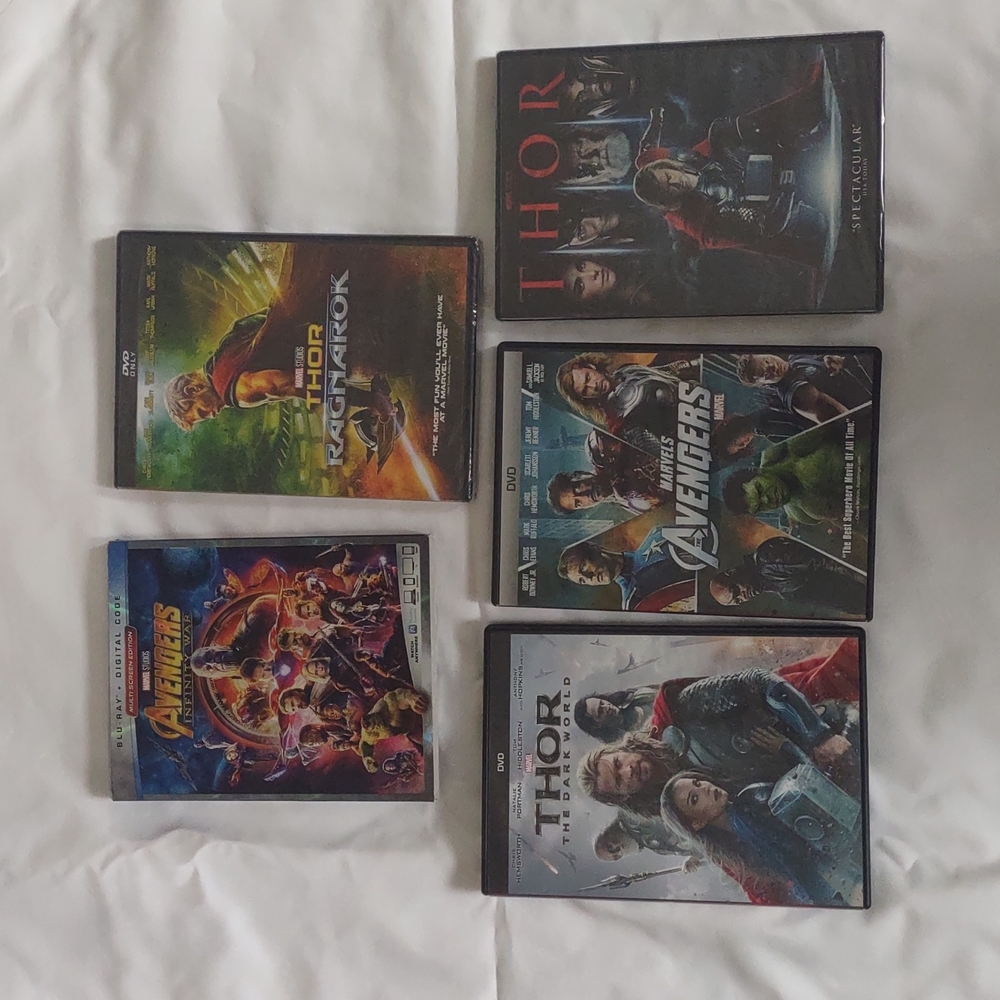 Marvel DVD bundle